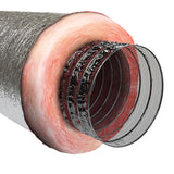 Imperial R6.0 25 ft. L X 6 in. D Silver Poly Duct