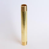 ATC 1/2 in. MPT X 1/2 in. D MPT Yellow Brass Nipple 6 in. L, Pack of 5