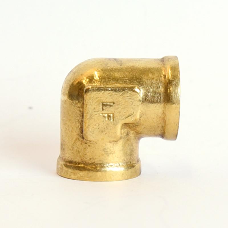 ATC 3/8 in. FPT X 3/8 in. D FPT Brass 90 Degree Elbow, Pack of 5