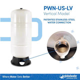 Global Water Solutions PressureWave 42.3 gal Pre-Charged Vertical Pressure Well Tank