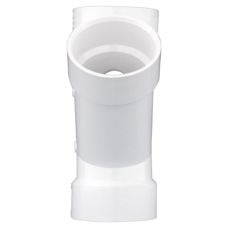 Charlotte Pipe Schedule 40 3 in. Hub X 3 in. D Hub PVC Double Wye 1 pk