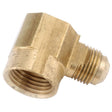 Anderson Metals 1/2 in. Flare Elbow in. X 3/4 in. D FIP Brass 90 Degree Elbow, Pack of 5