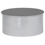 Imperial 4 in. D Galvanized Steel Pipe End Cap