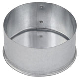 Imperial 4 in. D Galvanized Steel Pipe End Cap