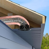 Imperial R6.0 25 ft. L X 5 in. D Silver Poly Duct
