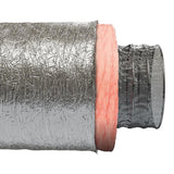 Imperial R8.0 25 ft. L X 6 in. D Silver Poly Duct