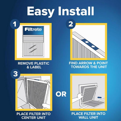 Filtrete 20 in. W X 22 in. H X 1 in. Polypropylene 700 MPR Pleated Air Filter 1 pk, Pack of 4