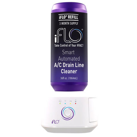 iFLO Air Conditioner Line Cleaner 3 in. W X 10.5 in. H Blue, Pack of 6