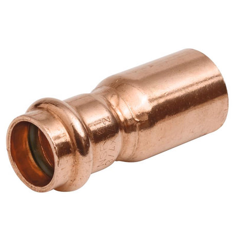 NIBCO 1-1/2 in. FTG X 1-1/4 in. D Press Wrought Copper Adapter Coupling 1 pk