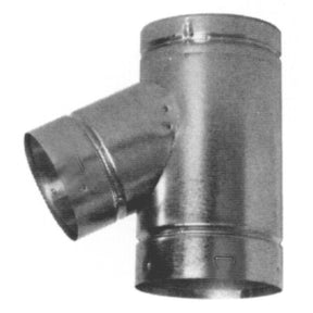 Selkirk 5 in. D X 11.5 in. L Aluminum/Galvanized Steel Double Wall Stove Pipe, Pack of 3