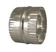 Deflect-O 3 in. L X 4 in. D Silver Aluminum Duct Connector, Pack of 12