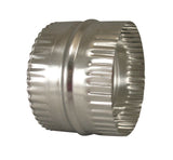 Deflect-O 3 in. L X 4 in. D Silver Aluminum Duct Connector, Pack of 12