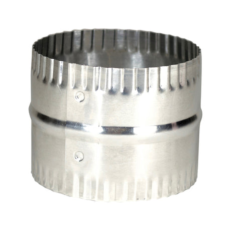 Deflect-O 3 in. L X 4 in. D Silver Aluminum Duct Connector, Pack of 12