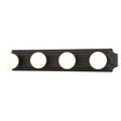 Boston Harbor 045234-VB Vanity Bar Fixture, 100 W, 4-Lamp, G Lamp, Steel Fixture, Venetian Bronze Fixture