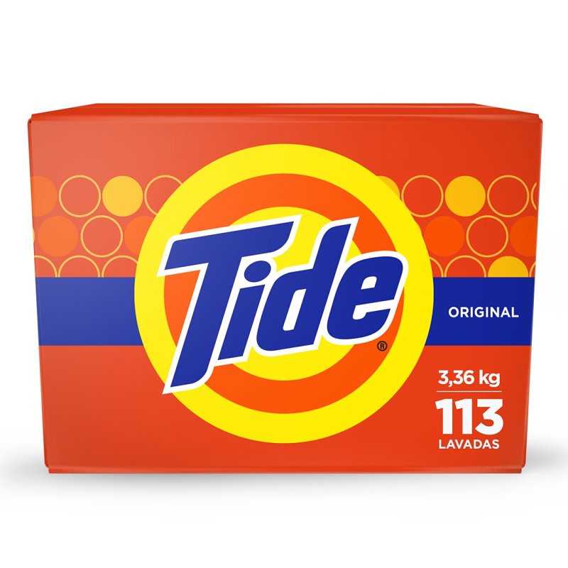Tide 85006 Laundry Detergent, 8 lb Box, Powder, Original, White, Pack of 2