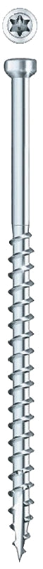 GRK Fasteners FIN/Trim 17720 Screw, #8 Thread, 1-1/4 in L, Trim Head, Star Drive, Steel, 100 PK