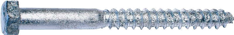 Midwest Fastener 05598 Lag Screw, 1/2 in Thread, 5 in OAL, 2 Grade, Galvanized