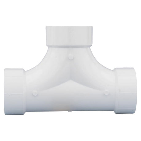Charlotte Pipe 3 in. Hub X 3 in. D Hub PVC Cleanout Tee 1 pk