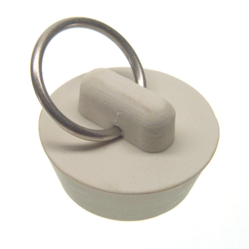 Danco 1 in. White Rubber Sink Stopper, Pack of 5