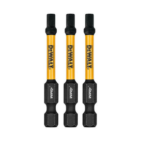 DEWALT Elite Series DWAF2HX4IR3 Insert Bit, 4 mm Drive, Hex Drive, 1/4 in Shank, Hex Shank, 2-1/4 in L, Steel