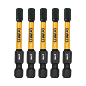 DEWALT DWAF2HX5IR5 Insert Bit, 5 mm Drive, Hex Drive, 1/4 in Shank, Hex Shank, 2-1/4 in L, Steel