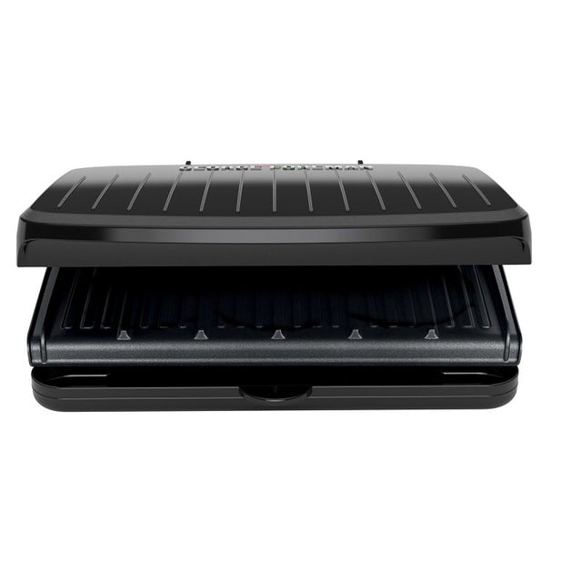 George Foreman GR015F-1BGX Grill and Panini Press, 1500 W, 120 V, Ceramic/Plastic, Black