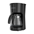 Black+Decker CM0700BZ Coffee Maker, 5 Cup, Plastic, Black, One-Touch Control