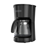 Black+Decker CM0700BZ Coffee Maker, 5 Cup, Plastic, Black, One-Touch Control
