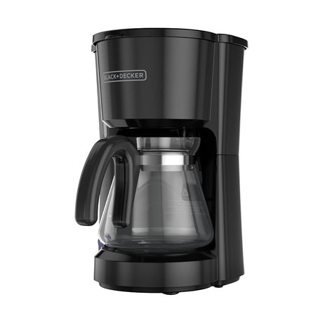 Black+Decker CM0700BZ Coffee Maker, 5 Cup, Plastic, Black, One-Touch Control