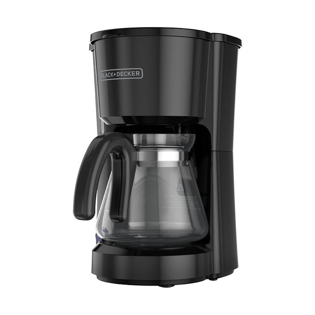 Black+Decker CM0700BZ Coffee Maker, 5 Cup, Plastic, Black, One-Touch Control