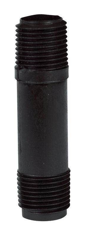 B&K Schedule 40 1/2 in. MPT Polyethylene 2 in. Nipple 1 pk