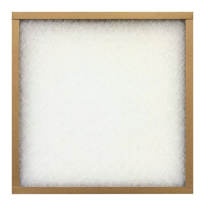 Flanders EZ Flow II 10 in. W X 25 in. H X 1 in. D Fiberglass 1 MERV Air Filter 1 pk, Pack of 12