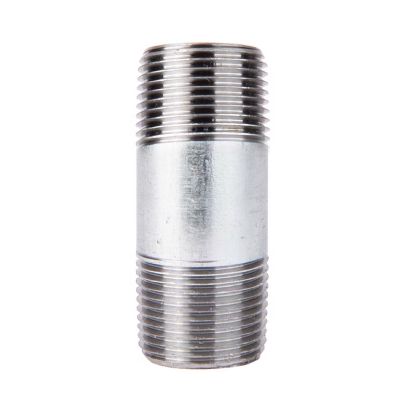 STZ Industries 1/4 in. MIP each X 1/4 in. D MIP Galvanized Steel 2-1/2 in. L Nipple, Pack of 5