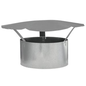 Imperial GV0591 Rain Cap, 13-1/4 in Dia, Steel, Galvanized