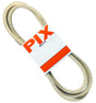 PIX P-9540329A Replacement V-Belt, B/5L, 5/8 in W, White, 38 in Deck