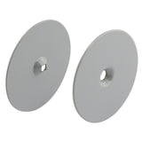 Defender Security U 9515 Hole Cover Plate, Steel, Painted, For: 1-3/4 in Thick Doors