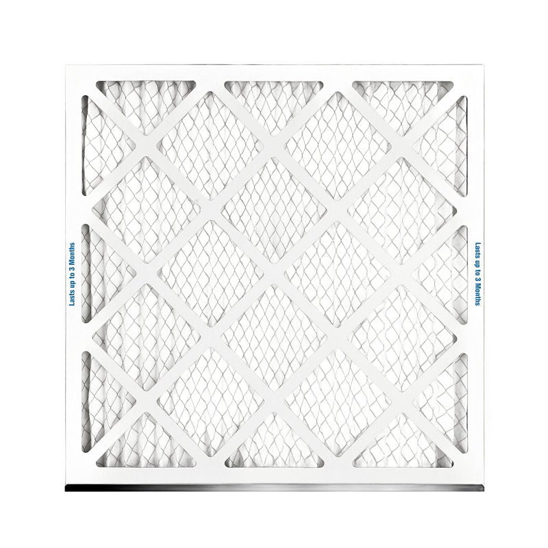 True Blue 220201 Air Filter, 20 in L, 20 in W, 7 MERV, 600 um MPR, Cardboard Frame, Pack of 12