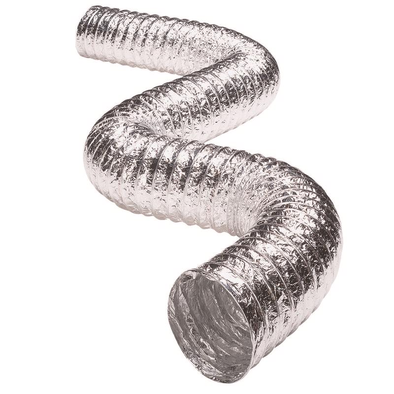 Ace 20 ft. L X 4 in. D Silver Aluminum Dryer Vent Duct