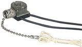 Eaton Wiring Devices 458NP-BOX Canopy Switch with Bell End, Lead Wire Terminal, 1/3/6 A, 125/250 V, Functions: ON/OFF, Pack of 10