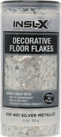 Insl-X EGF801099-EA Floor Flake, Silver Metallic, Pack of 6