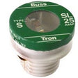 Bussmann SL Series SL-25 Plug Fuse, 25 A, 125 V, 10 kA Interrupt, SL, Time Delay Fuse