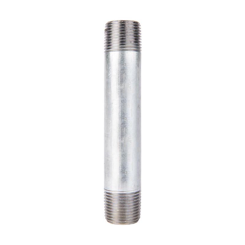 STZ Industries 1/8 in. MIP each X 1/8 in. D MIP Galvanized Steel Nipple, Pack of 5