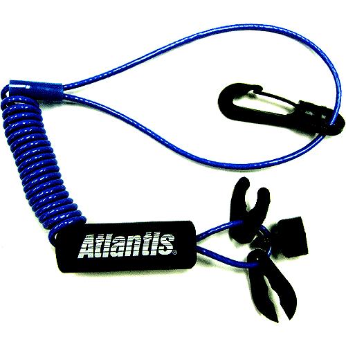 Atlantis A3200 Standard Floating Multi-End Lanyard - Non-DESS, Black