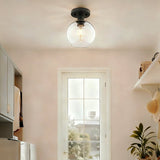 Boston Harbor OG24021 Ceiling Light, 1-Lamp, Incandescent, LED Lamp, Metal Fixture, Matte Black Fixture