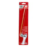 Ace Flush Lever Silver/White Chrome Plated Plastic For Universal
