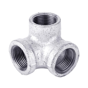 STZ Industries 1/2 in. FIP each X 1/2 in. D FIP 1/2 in. D FIP Galvanized Malleable Iron Side Out Elb