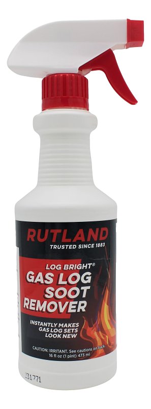 GAS LOG SOOT REMOVER SPRY 16OZ