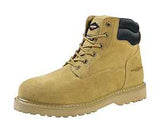 Diamondback WSST-10.5 Work Boots, 10.5, Extra Wide W, Tan, Leather, Lace-Up, With Lining