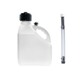 VP Racing Motorsport Container Series 4173-CA Utility Jug With Deluxe Hose, 3 gal Capacity, Plastic, White