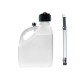 VP Racing Motorsport Container Series 4173-CA Utility Jug With Deluxe Hose, 3 gal Capacity, Plastic, White